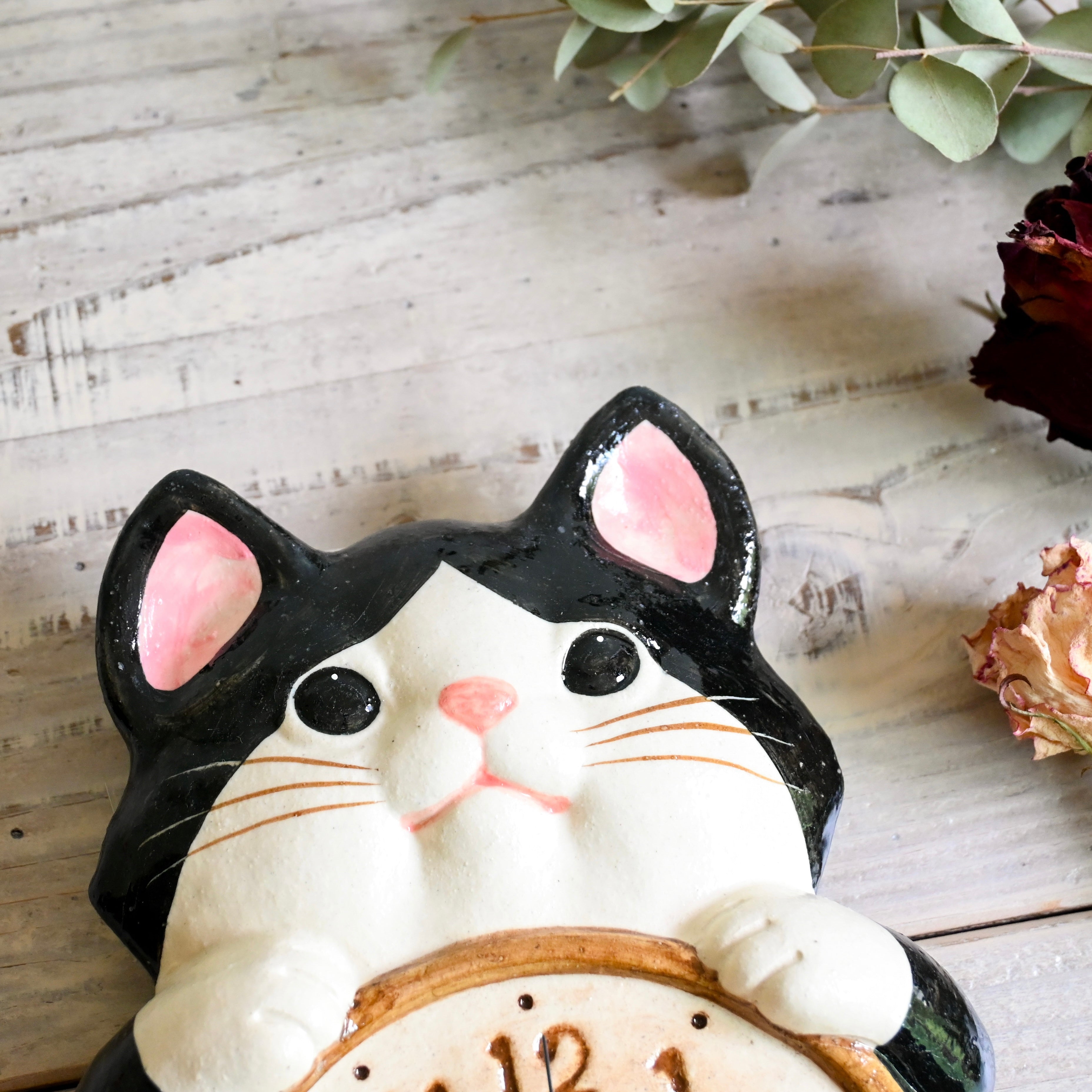 Maneki Neko & animal pendulum wall clock – Inaho Ceramics