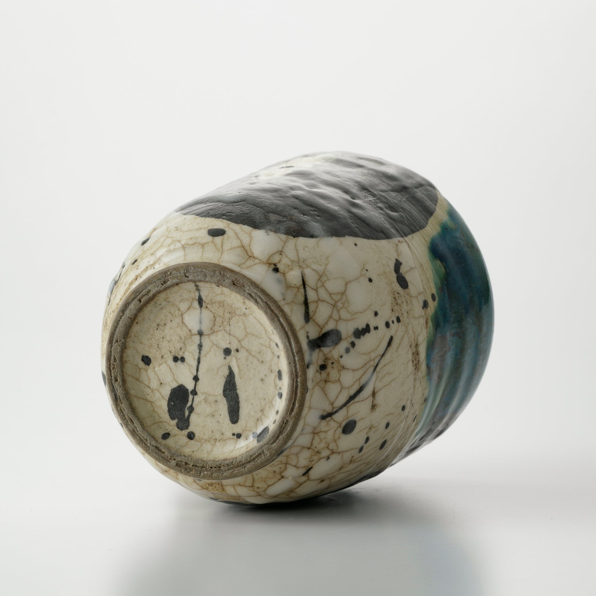 Sushi Yunomi Tea Cup Old-Oribe Style