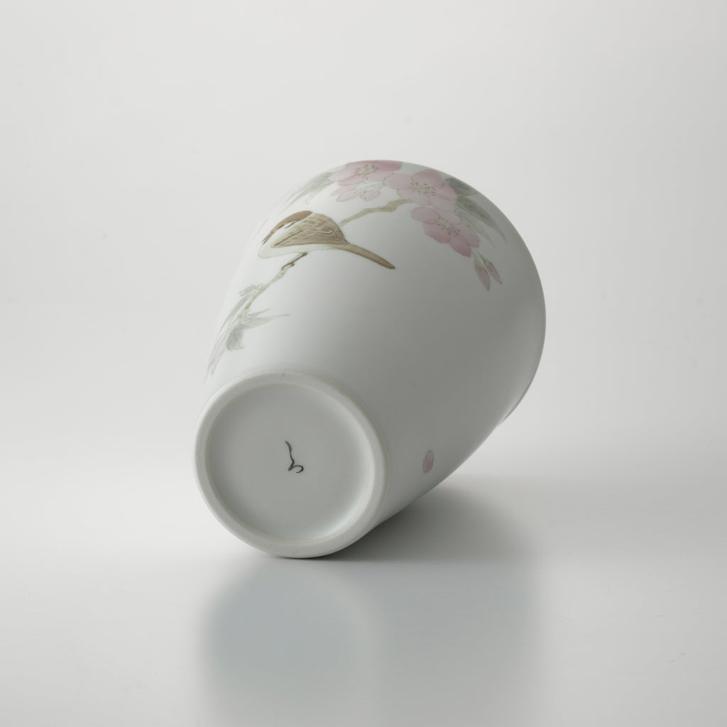 Swallow & Cherry Blossom Large Cup
