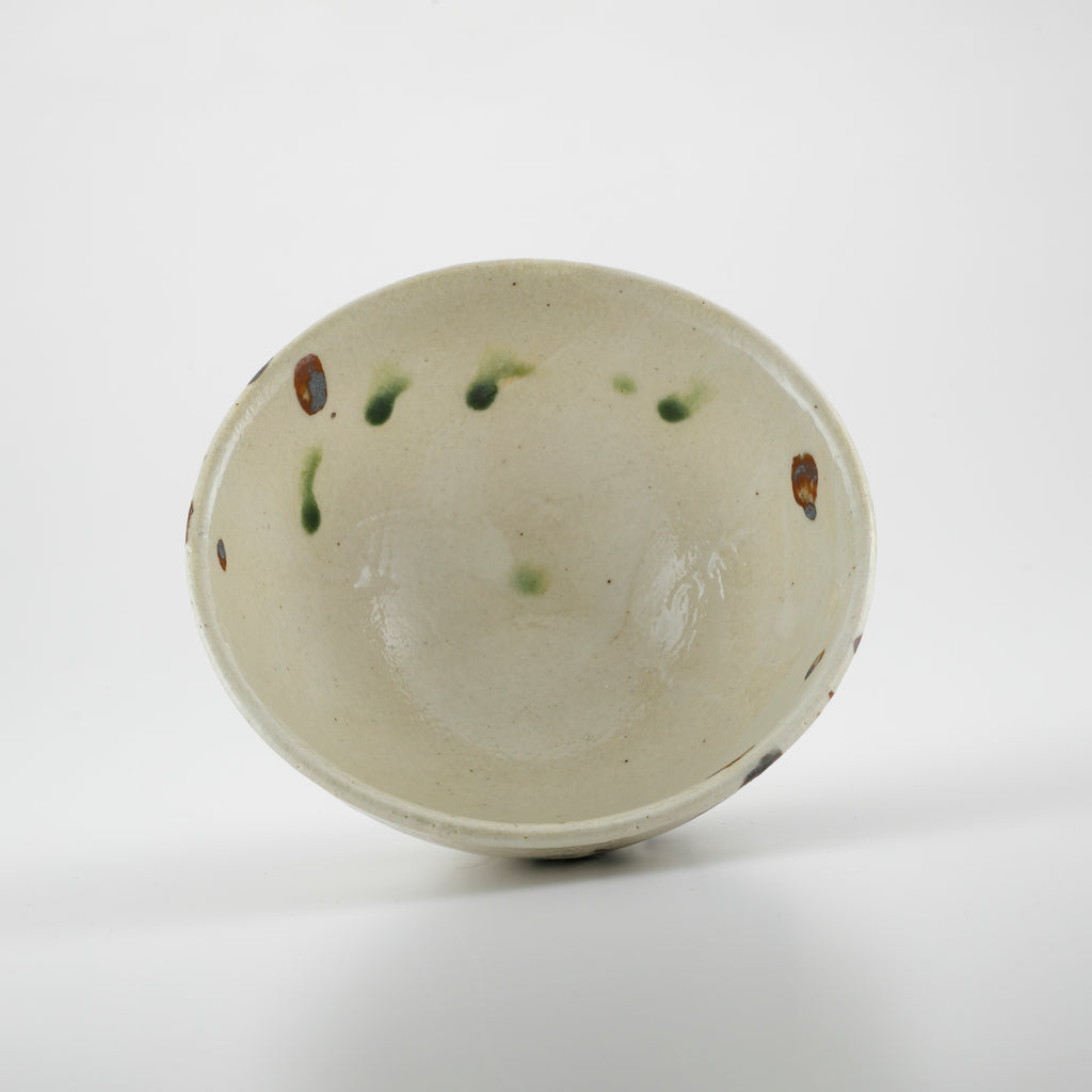 Shino Chawan Rice Bowl Crab