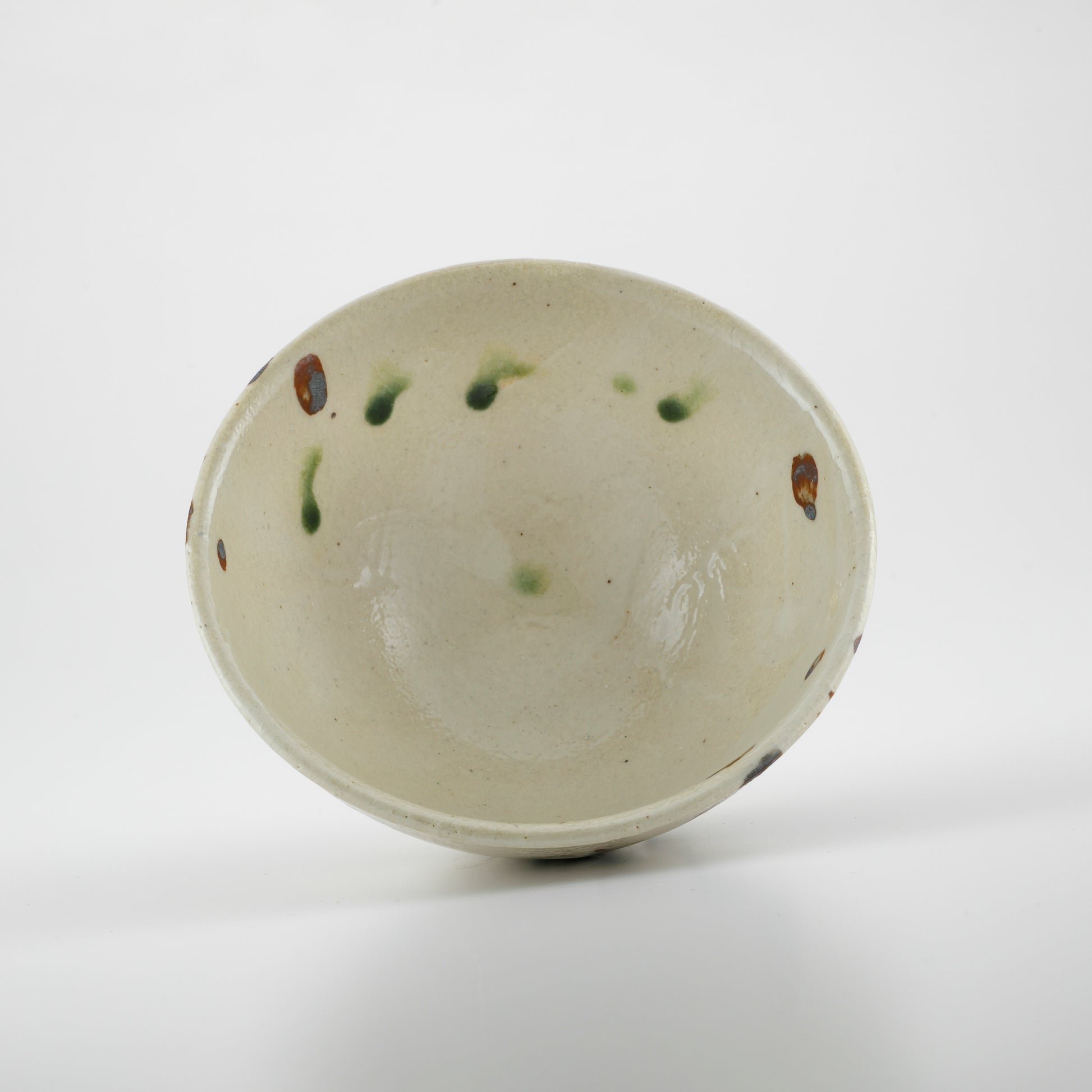 Shino Chawan Rice Bowl Crab