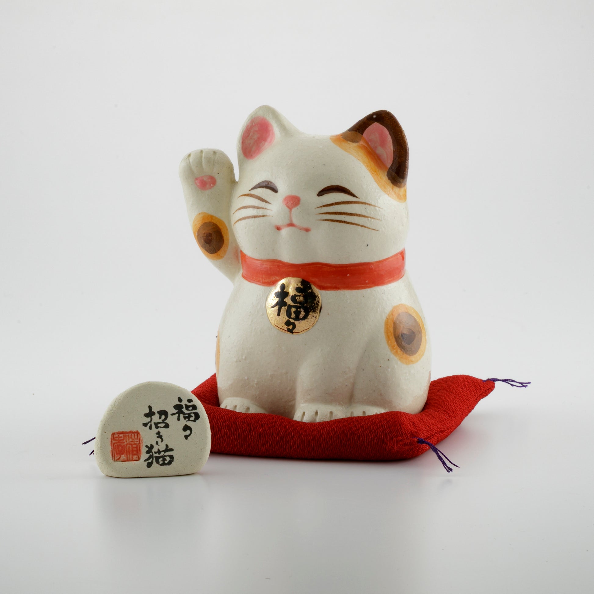 Maneki Neko White Medium