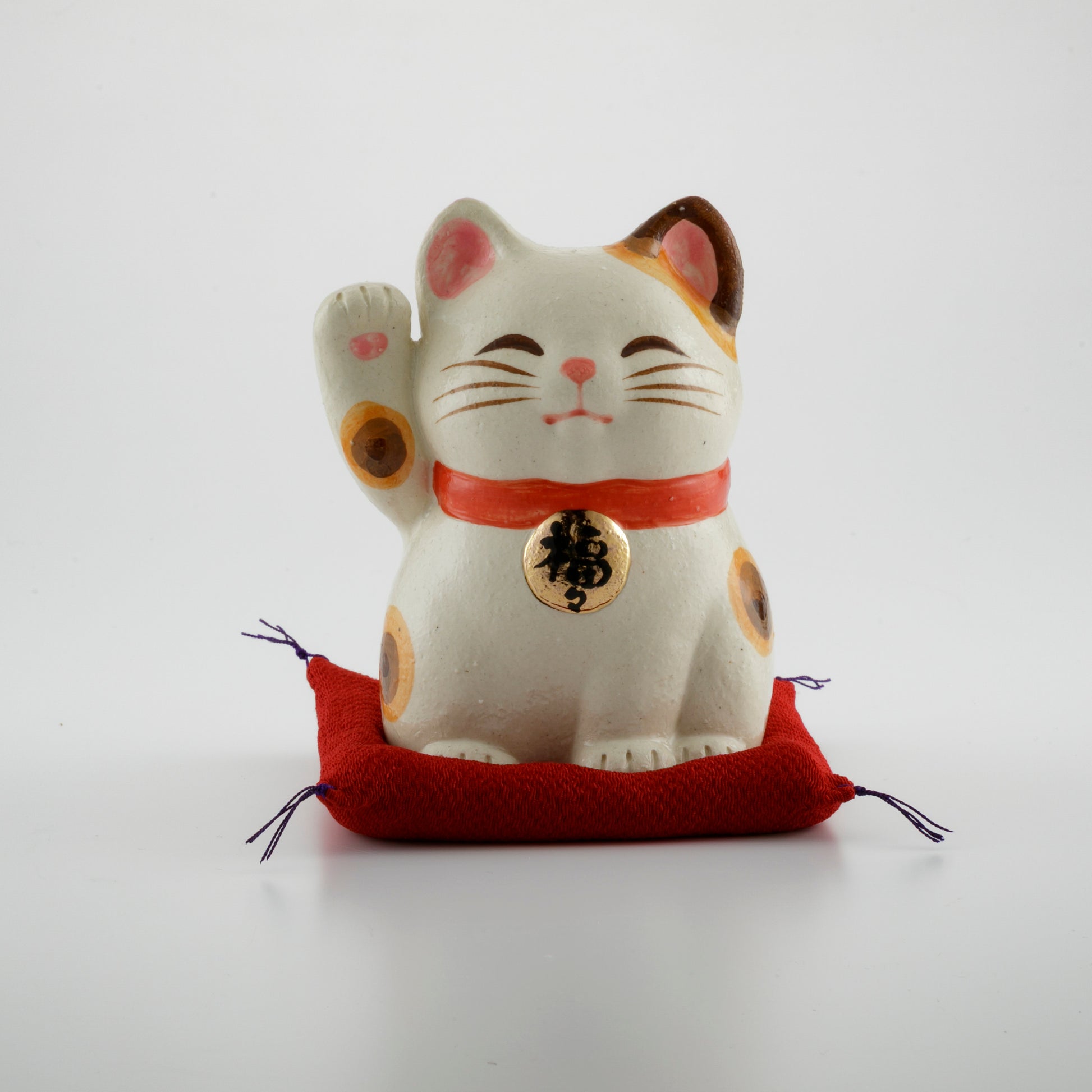 Maneki Neko White Medium