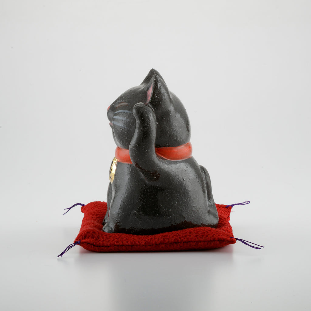 Maneki Neko Black Medium