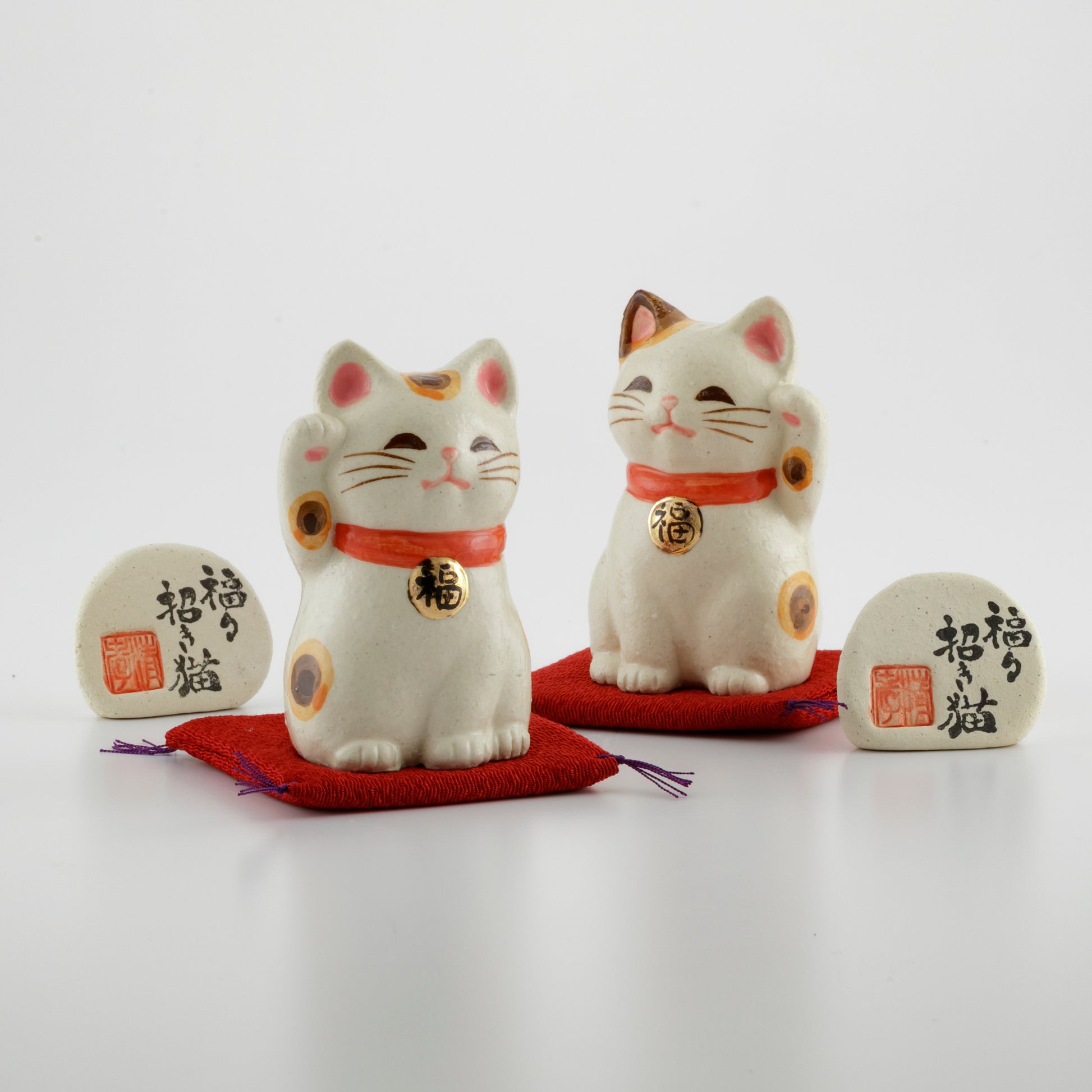 Maneki Neko White Small