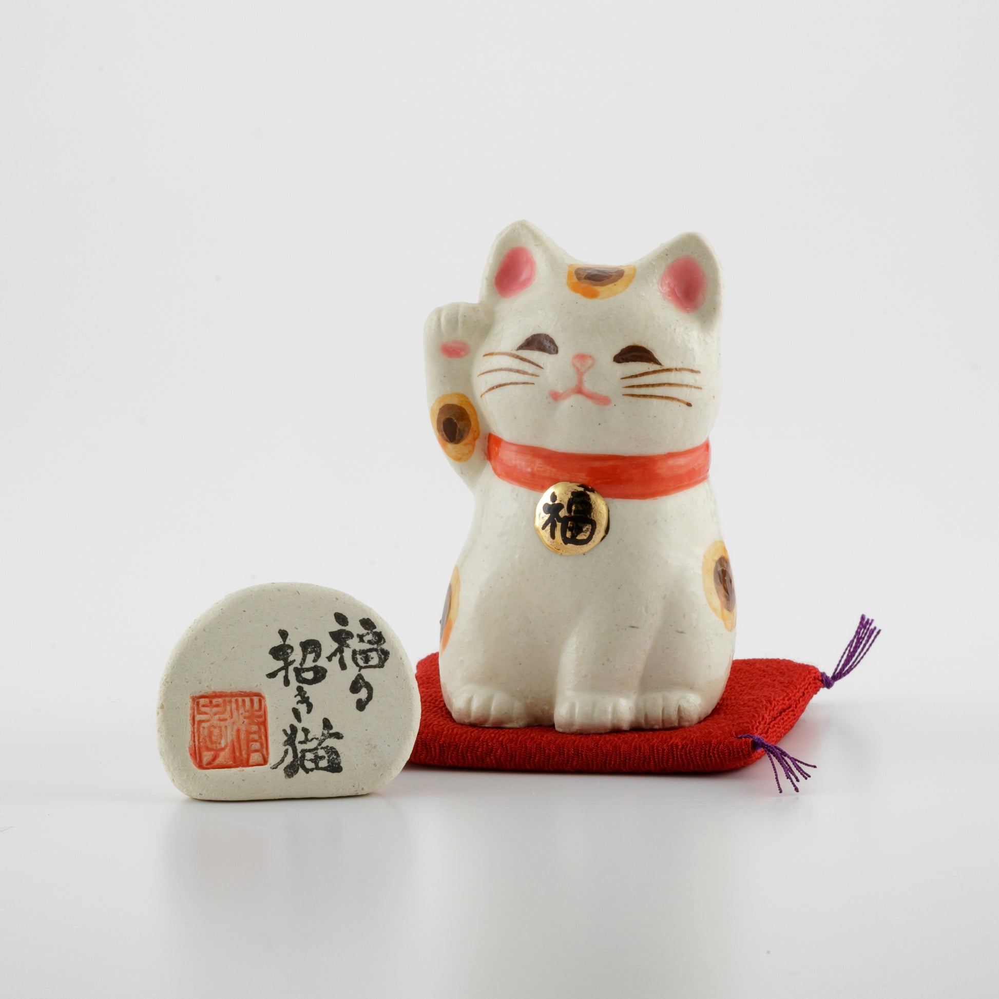 Maneki Neko White Small