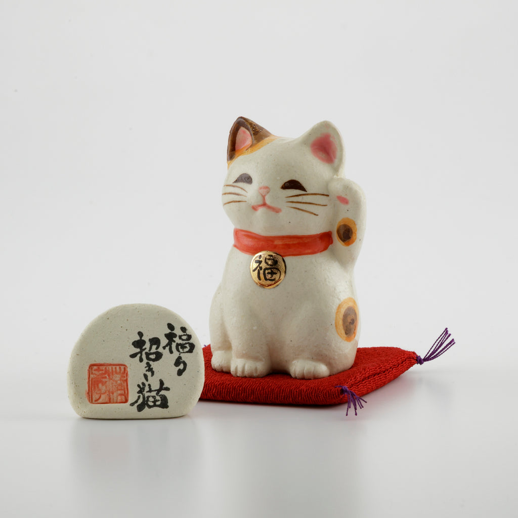 Maneki Neko White Small