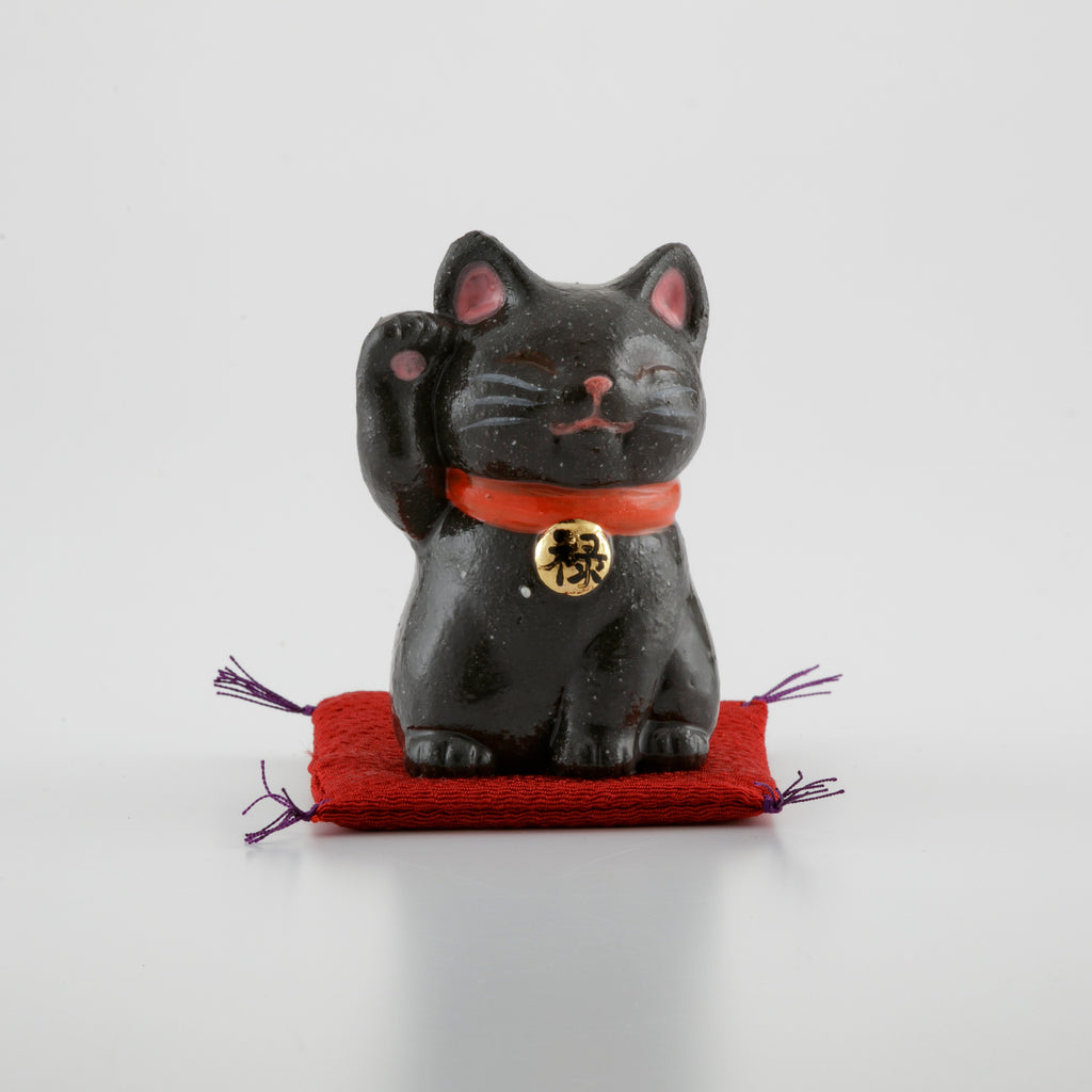 Maneki Neko Black Small