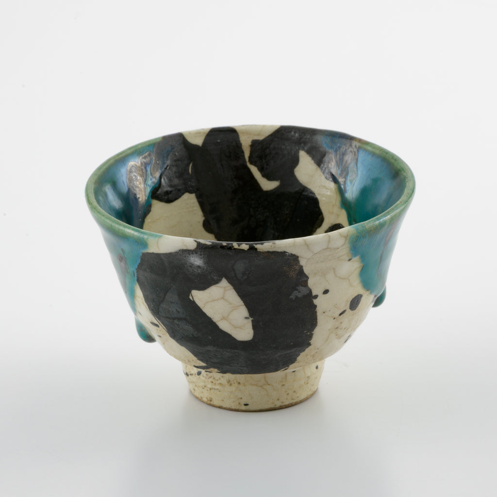 Sencha Yunomi Tea Cup Old-Oribe Style