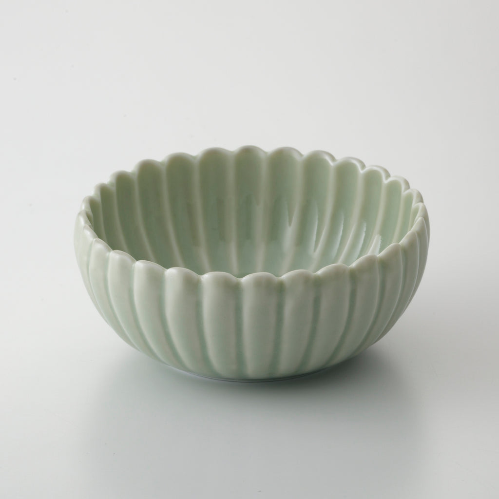 Haiyu Green Kiku Small Bowl