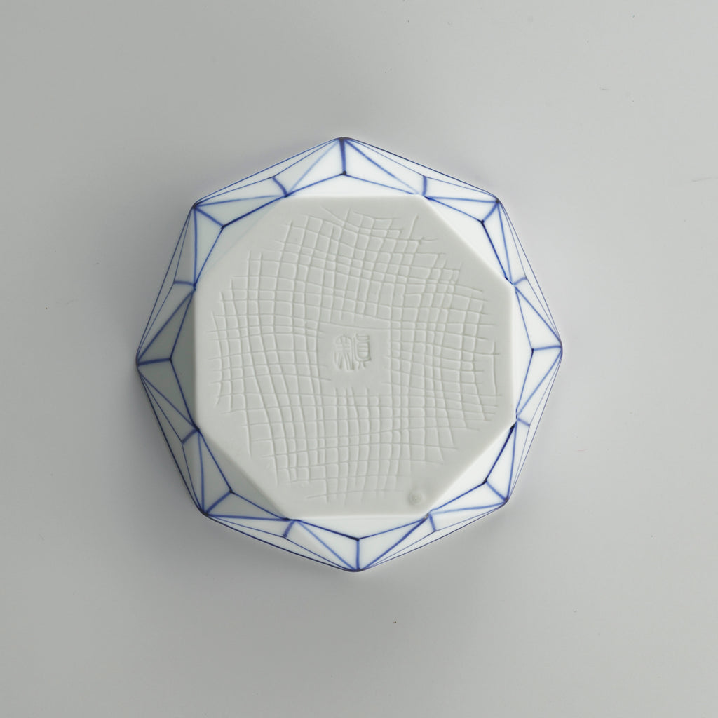 Hemp Leaf Octangle Plate