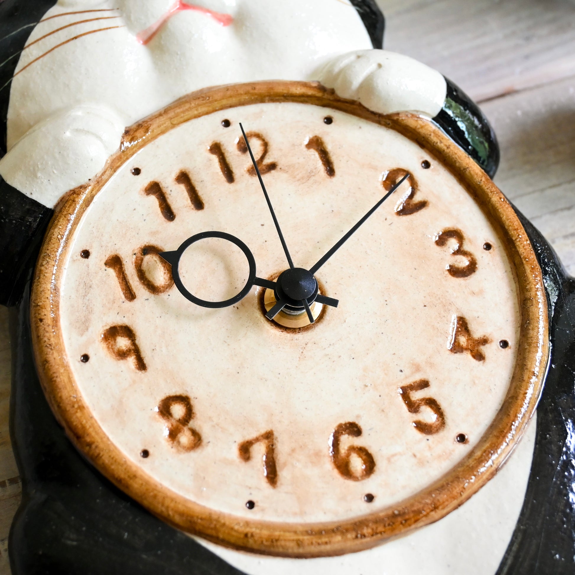 Hachiware Cat Pendulum Wall Clock
