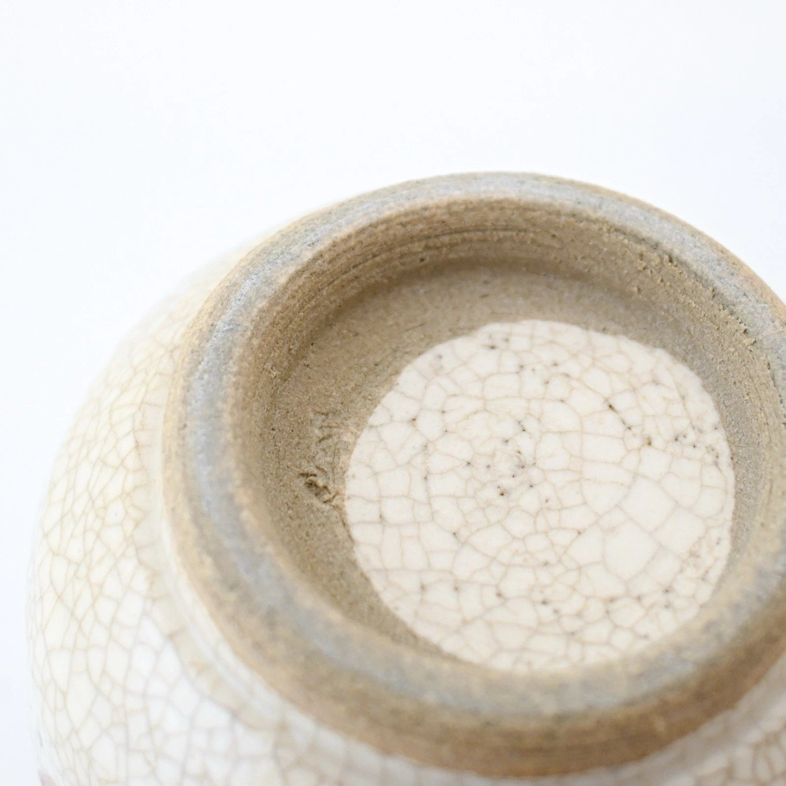 Japanese Oribe Green Crackle Glaze Yunomi Tea Cup – Seto Ware, Rokubei Kiln
