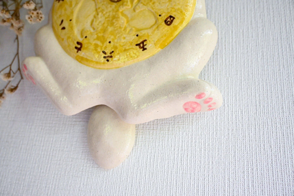 Moon Rabbit Pendulum Wall Clock