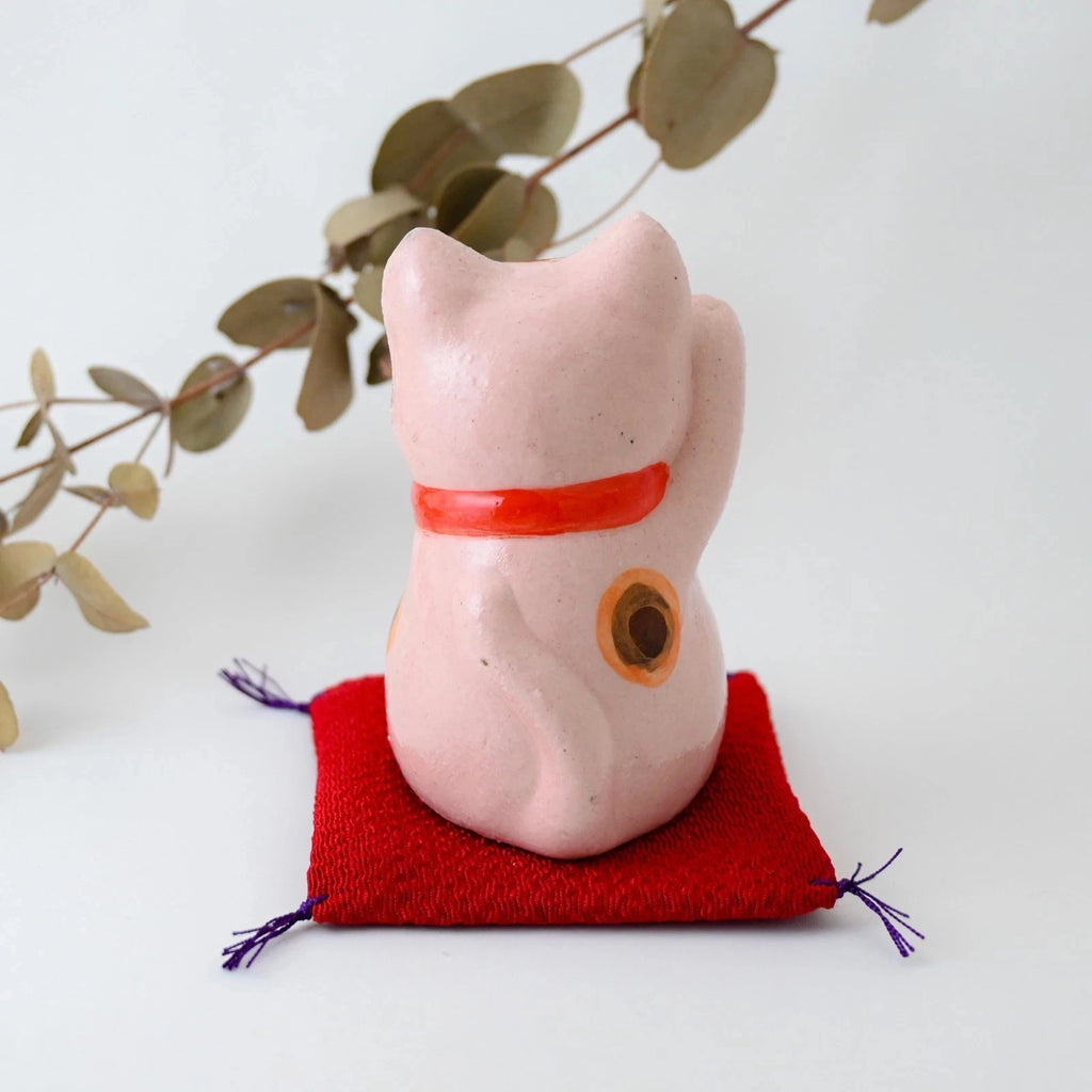 Maneki Neko Schwarz Klein