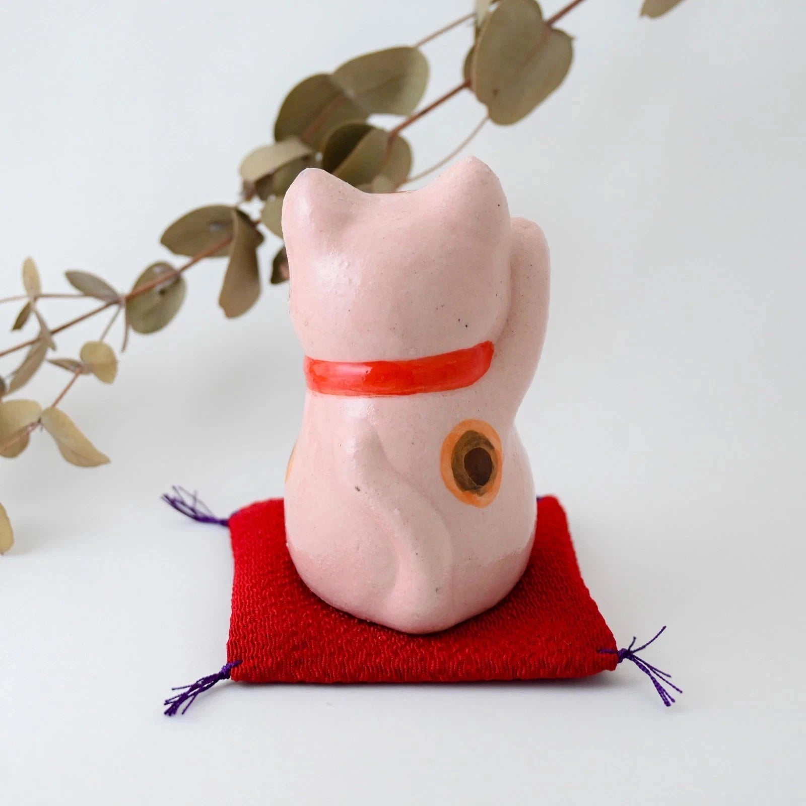 Maneki Neko Schwarz Klein