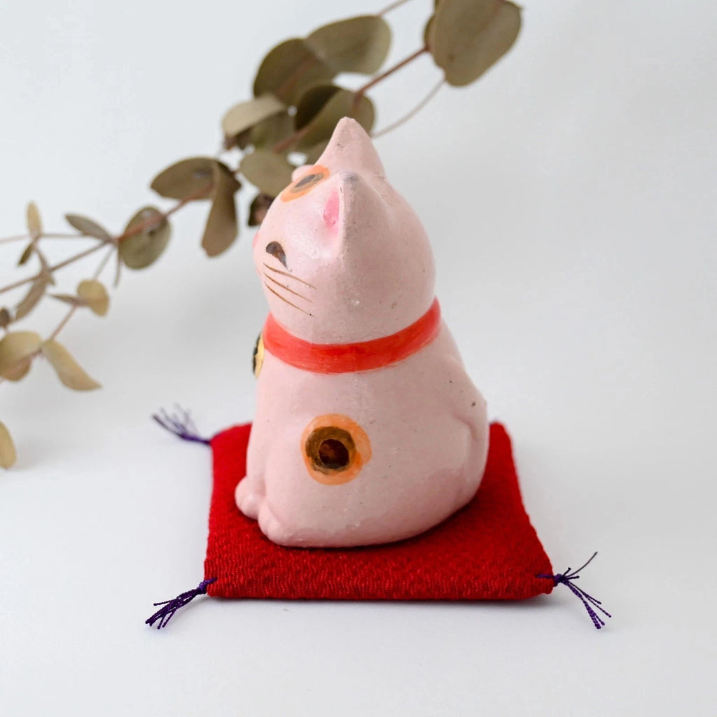 Maneki Neko Schwarz Klein